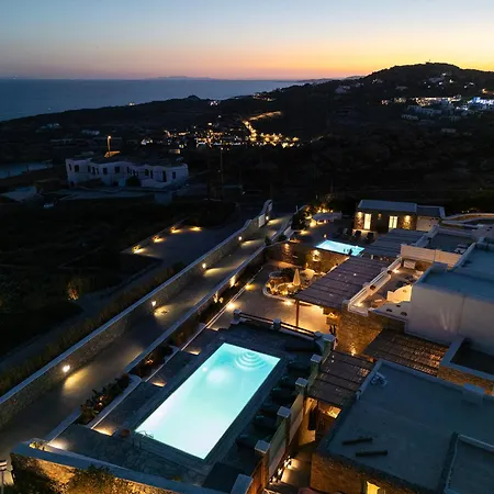 Mando Pool W Sea Views - Five Bedrooms Villa Plage de Super Paradise