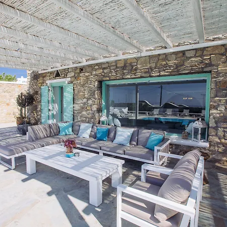 Mando Pool W Sea Views - Five Bedrooms Vila Super Paradise Beach (Mykonos)