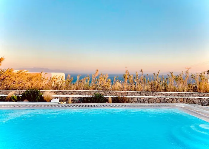 Mando Pool Villas W Sea Views - Five Bedrooms * Super Paradise Beach (Mykonos)