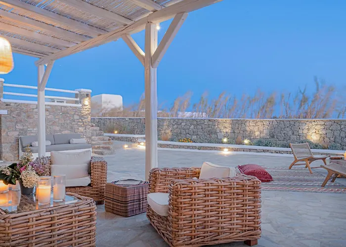 Mando Pool Villas W Sea Views - Five Bedrooms Super Paradise Beach (Mykonos)