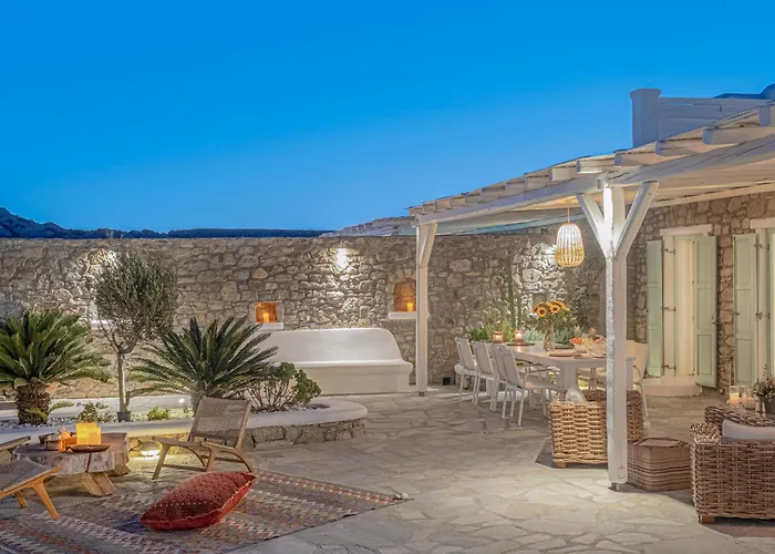 Mando Pool Villas W Sea Views - Five Bedrooms Villa