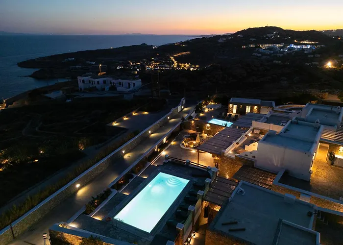 Mando Pool Villas W Sea Views - Five Bedrooms Villa Super Paradise Beach (Mykonos)