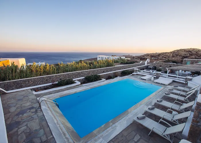 Mando Pool Villas W Sea Views - Five Bedrooms Villa *