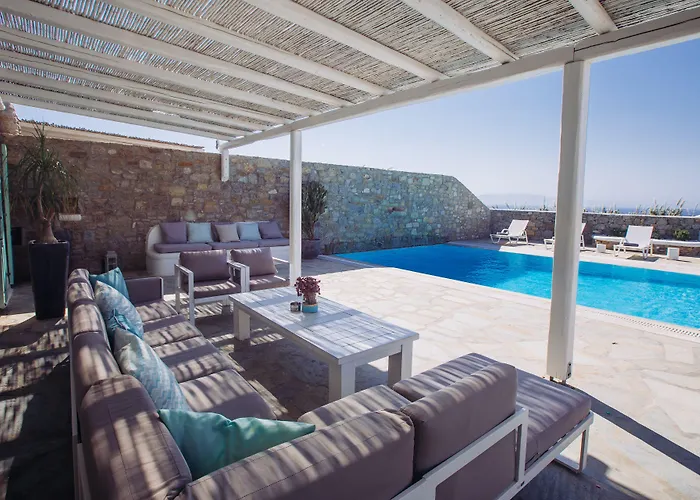 Mando Pool Villas W Sea Views - Five Bedrooms Super Paradise Beach (Mykonos)