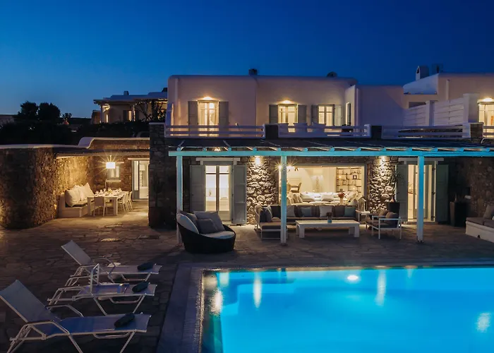 Mando Pool Villas W Sea Views - Five Bedrooms Super Paradise Beach (Mykonos)