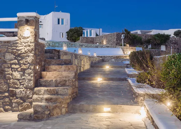 Mando Pool Villas W Sea Views - Five Bedrooms * Super Paradise Beach (Mykonos)