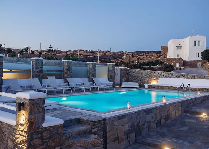 Mando Pool Villas W Sea Views - Five Bedrooms Super Paradise Beach (Mykonos)