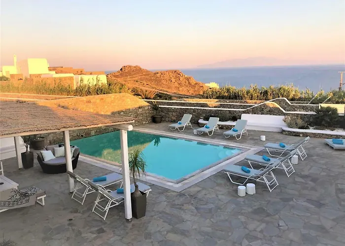 Mando Pool Villas W Sea Views - Five Bedrooms Villa